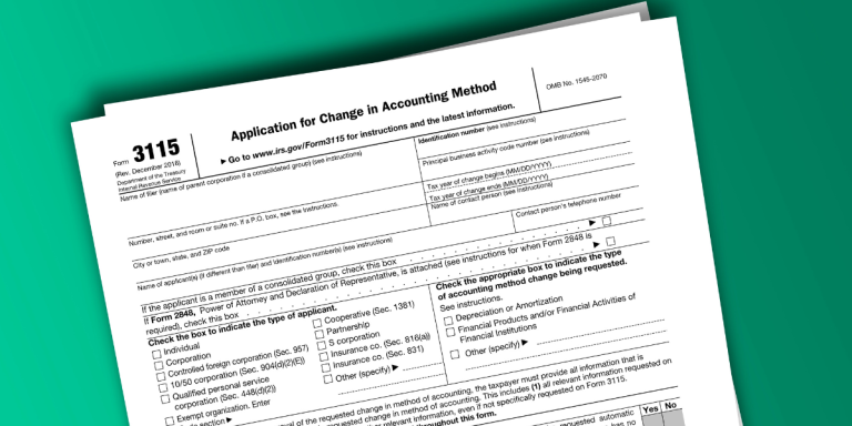 Form 3115 Filing Guide: Complete Instructions for Changing Accounting Methods